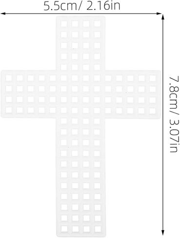 Homoyoyo 20pcs Mesh Canvas Sheets الإبداعية الشبكة البلاستيكية الشكل in Kuwait