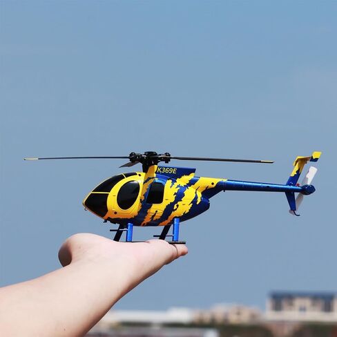 RC ERA C184 MD500 Remote Control Helicopter with Gyro & Optical Flow – 4CH Flybarless RC Helicopter with Altitude Hold, One-Key Takeoff, Outdoor Flying Toy for Adults & Beginners (1 Battery in Kuwait