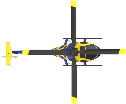 RC ERA C184 MD500 Remote Control Helicopter with Gyro & Optical Flow – 4CH Flybarless RC Helicopter with Altitude Hold, One-Key Takeoff, Outdoor Flying Toy for Adults & Beginners (1 Battery in Kuwait