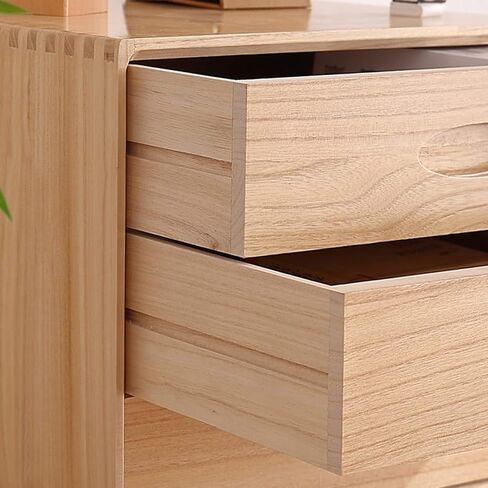 Desktop File Cabinet,Solid Wood Storage Box with Lock,Desk Drawers Organizer and Accessories(Wood,3 drawer) in Saudi Arabia