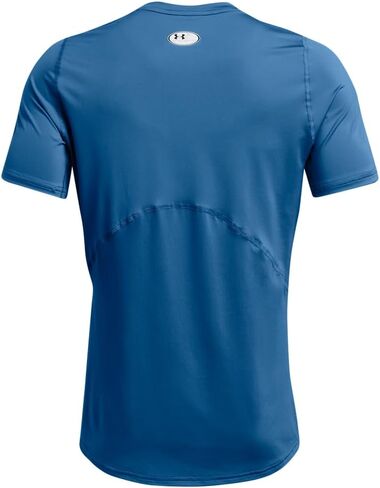 تي شيرت رجالي بأكمام قصيرة من Under Armour Heat Gear Armor مقاس 2XLT أسود-أبيض in Saudi Arabia