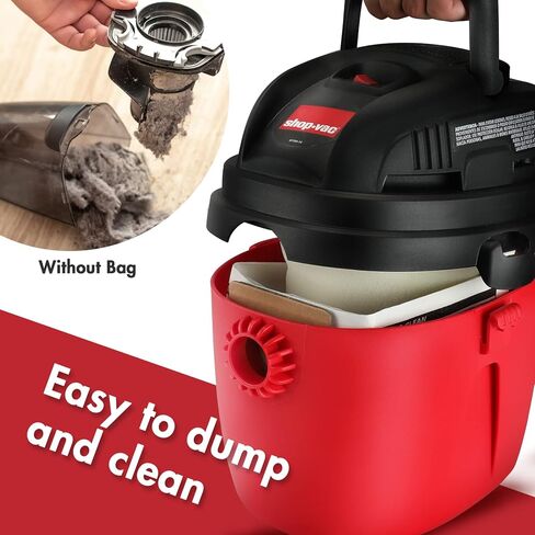 Shop-Vac 90662 10-14 Gallon Disposable Collection Filter Bag, 6 Pack in Kuwait