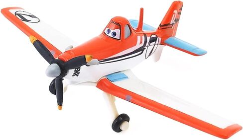 Planes No.7 Dusty Crophopper 1:55 Metal Diecast Planes Fire and Rescue Educational Toys Decorative Gifts Decorative Gifts in Saudi Arabia
