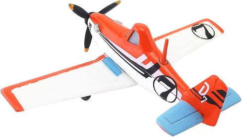 Planes No.7 Dusty Crophopper 1:55 Metal Diecast Planes Fire and Rescue Educational Toys Decorative Gifts Decorative Gifts in Saudi Arabia
