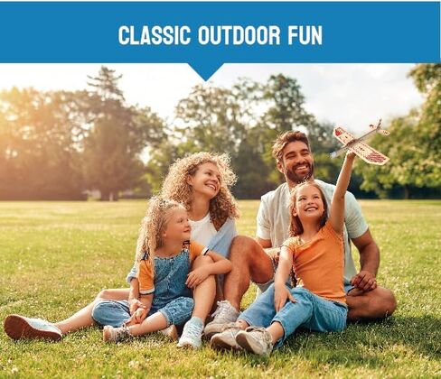 طقم الطائرات الخشبية البلسا - 4 حزمة الطراز الطائر والطائرات المطاطية الطائرات | لعبة في الهواء الطلق مجموعة للأطفال | الطائرات التعلم STEM | تجميع سهل لا حاجة الغراء in Kuwait