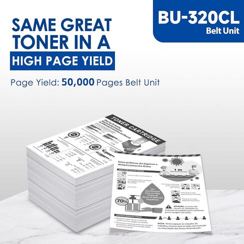 BU-320CL BELT UNIT 1 Pack Pack For Brother BU320CL BU 320CL لـ MFC-L8600CDW ، MFC-L8850CDW ، HL-L8250CDN ، HL-L8350CDW ، MFC-L9550CDW ، HL-L9300CDWT ، HL-L8350CDWT ، in Saudi Arabia