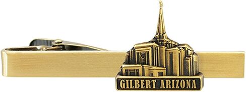 Lifebeats Gilbert Arizona Antique Gold Temple Tieclip by Ringmasters in Kuwait