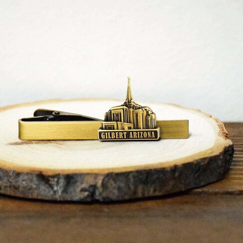 Lifebeats Gilbert Arizona Antique Gold Temple Tieclip by Ringmasters in Kuwait