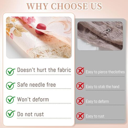 مغناطيس الحجاب 16 زوجًا مغناطيسًا قويًا للحجاب ، مغناطيس وشاح بروش متعدد الأجزاء للنساء ، دبابيس مغناطيسية للشاحنة ، القميص ، الحجاب ، اللباس والملابس (غير لامع) in Kuwait