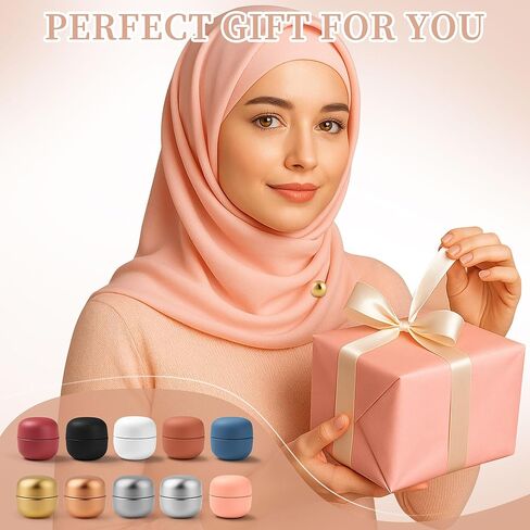 مغناطيس الحجاب 16 زوجًا مغناطيسًا قويًا للحجاب ، مغناطيس وشاح بروش متعدد الأجزاء للنساء ، دبابيس مغناطيسية للشاحنة ، القميص ، الحجاب ، اللباس والملابس (غير لامع) in Kuwait