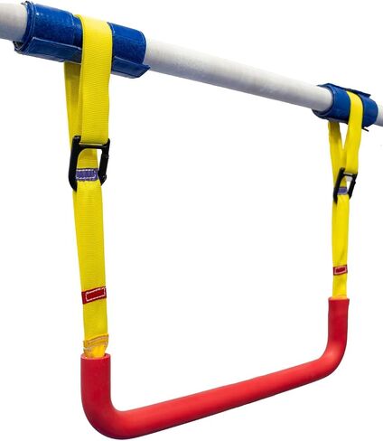 Tumbl Trak Bar Trapeze Bar - شريط أرجوحة أرجوحة داخلي للأطفال - بار أرجواني للجمباز ، إكسسوارات نينجا ترابيز - مجموعة أرجوحة أرجوحة in Saudi Arabia