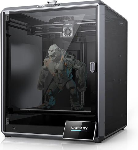 طابعة كرياليتي اندر 5 2021 ثلاثية الابعاد اصلية مع تسوية بي ال تاتش وشاشة لمس 4.3 انش وطباعة كبيرة بحجم 350 × 350 × 400 ملم in Kuwait