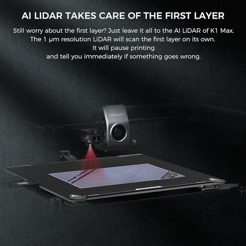 طابعة كرياليتي اندر 5 2021 ثلاثية الابعاد اصلية مع تسوية بي ال تاتش وشاشة لمس 4.3 انش وطباعة كبيرة بحجم 350 × 350 × 400 ملم in Kuwait