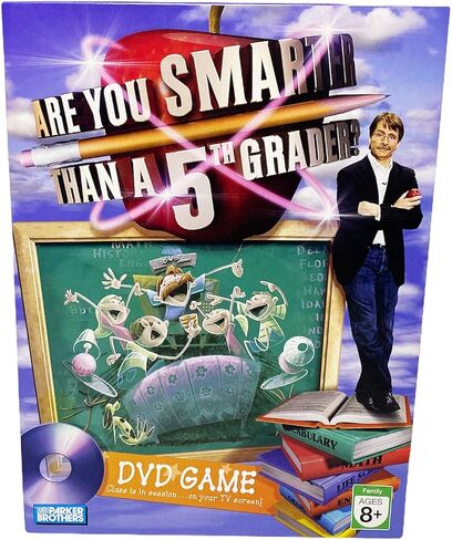 هل أنت أكثر ذكاءً من طالب الصف الخامس؟ لعبة DVD بواسطة Hasbro in Saudi Arabia