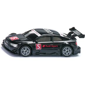 SIKU 1580, Audi RS 5 Race Car, Metal/Plastic, Multicolour, Large Rear Wing, Toy car for Children