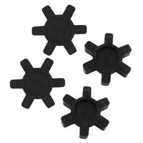 4Pcs L075 Flexible NBR Rubber Spider Insert Solid Spider Center Fits L-075 L Jaw Coupling