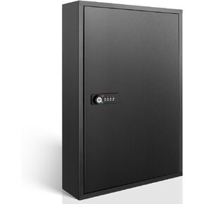 Key Cabinets, Key Organizer Box(64 Keys),Key Cabinet Wall Mount, Key Lock Box Wall Mount for Hotels Offices Property Management Apartment Complexes Car Lots Car Dealerships and Repair Shops