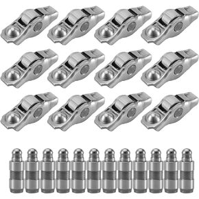 12PCS 5184296AH Rocker Arm and Lifter Kit For 2011-2020 Chrysler 200 300,Dodge Ram 1500 Promaster Challenger Charger Journey Avenger,Jeep Grand Cherokee Wrangler 3.6L 3.2L 5184332AA