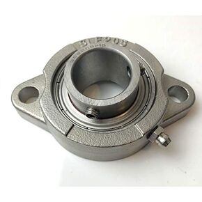 BEARING, 1in DIA,2 HOLE FLANGE STAINLESS
