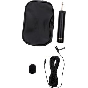 1 Set Saxophone Pickup Wireless Clip Microphone Cardioid Condenser Musical Instrument Pickup Saxophone Clip on Mic Saxophone Mic Harmonica Microphone Stand PVC Plastic
