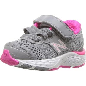New Balance Kid's 680V5 Hook and Loop Running Shoe