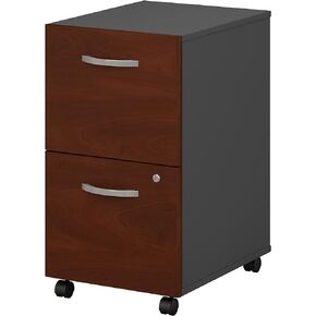 Bush Business Furniture Series C Home Office Furniture Set, Natural Cherry