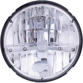 United Pacific 31391 ULTRALIT 5 High Power LED 7" Round Dual Function Headlight, Reinforced Reflector, Rugged Anti-Vibration Construction - ONE Unit