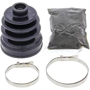 All Balls Racing CV Boot Kit 19-5029 Compatible With/Replacement For Kawasaki KVF400C Prairie 4x4 1999-2002, Mule 610 4x4 2005-2008, Mule 610 4x4 VIN JK1AFEA1 9B547191 and lower 2009