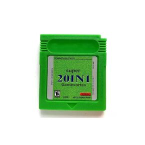 Super Cartridge 20 in 1 Game Boy Color GBC 16bits Video Game Cartridge Card For Handheld Consoles in Saudi Arabia