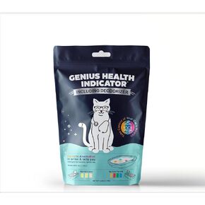 Genius HI - Smart Health Monitoring Cat Litter Deodorizer | Color-Changing Health Indicator Particles | Odor Eliminating & Fragrance-Free | Early Health Insights | As Seen on Shark Tank | Genius