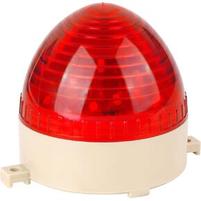 Industrial DC 12V Red LED Warning Light Bulb Signal Tower Lamp N-3072B Steady Flash