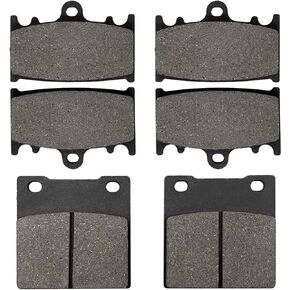 LOCOPOW Brake Pads for Suzuki GSXR 600 1997-2003 / GSXR 750 2000-2003 / TL 1000 S 1997-2001 Front and Rear