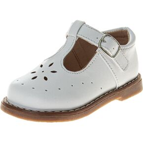 Josmo Baby Girls Maryjane Flats Slipon - Newborn Infant Formal Dress Shoes School Mary Janes (Size 3-8 Infant-Toddlers)