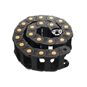 Heyiarbeit R100 Cable Drag Chain 1Meter Carrier Drag Chain Cable Wire 35x100mm with End Connectors Open Type for Electrical Machines CNC