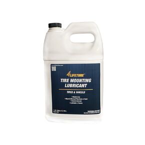 Tire Mounting and Rubber Lubricant for Tire Mounting and Dismounting Tires, Rust and Corrosion Protection, Restores Vinyl and Floor Mats - 1 Gallon Bottle, Tire Bead Lube