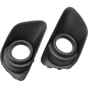 Pair of Front Bumper Fog Light Bezel Cover Right+Left Side for 2011-2017 Jeep Compass 68109871AA 68109870AA