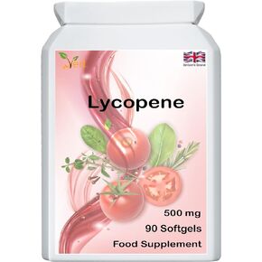 Lycopene 500 mg | 90 Softgel, 3 Month Supply.