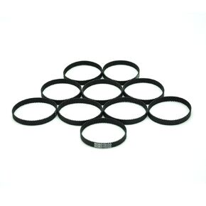 136-2gt-6 Endless GT2 Belt 136mm Length 68 Teeth 2GT Synchronous Belt 2mm Pitch 6mm Width GT2 Closed Loop Timing Belt Pack of 10pcs
