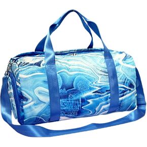 Dance Bag Girls Duffle Bag Girls Sleepover Overnight Weekender Bag Girls Cheer Bag Girls Gym Gymnastics Bag with Shoe Compartment and Wet Pocket