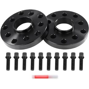 SCITOO 2pcs 20mm Wheel Spacers 5X100/5x112 with Studs M14x1.5 Bore 57.1mm Compatible with 2004-2019 for Volkswagen Beetle, 2009-2017 for Volkswagen CC, 2007-2016 for Volkswagen Eos
