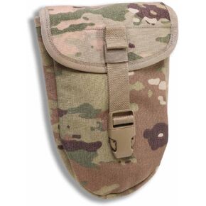 Genuine Issue MOLLE II Entrenching Tool Cover, GI OCP Scorpion, Heavy Duty Nylon Cordura E-Tool Shovel Cover, Made in USA