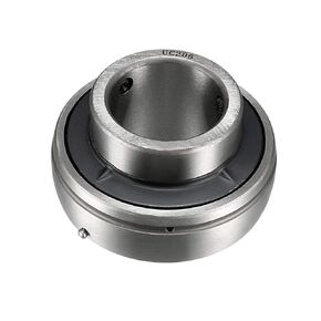 uxcell UC206 Insert Bearings, 30mm Bore Diameter, Chrome Steel, Set Screws Lock