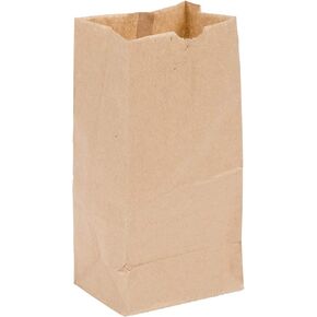 2lb Brown Paper Bags- Pack of 200ct in Kuwait
