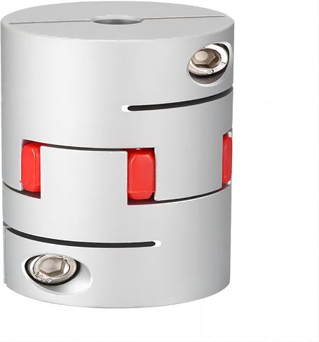 سبائك الألومنيوم رمح اقتران تتحمل 08mm إلى 9.525mm D35mm L50mm أعلى سلك المشبك اقتران البرقوق اقتران عزم الدوران العالي التشفير اقتران الألومنيوم اقتران نجمة in Kuwait
