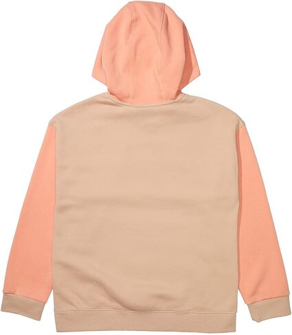Nike Girl's Sportswear BF Pullover Hoodie (Little Kids/Big Kids) Shimmer/Apricot Agate/White S (8-9 Big Kid) in Saudi Arabia