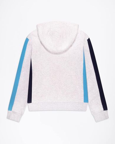 سويت شيرت من الصوف المصقول بغطاء للرأس للجنسين للأولاد والبنات من Fila Heritage مع غطاء للرأس ملابس أطفال in Saudi Arabia