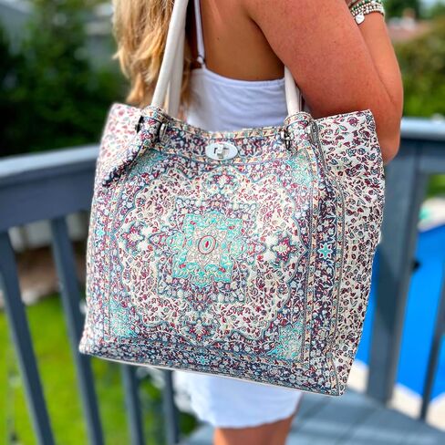 Vegan Tote Bag (Blue) in Saudi Arabia