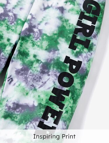 PATPAT Girls Clothing Sets Tie-dye Twist Front Short Sleeve Tops and Legging 2Pcs Outfits Girls Tracksuits in Saudi Arabia