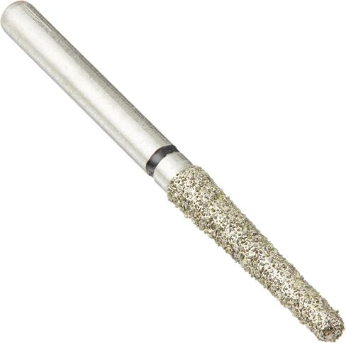 Burs 850/018SC (1.8mm head size, 10.0mm head length), Friction Grip Shank, Super Coarse, Round End Taper (Pack of 5) in Saudi Arabia