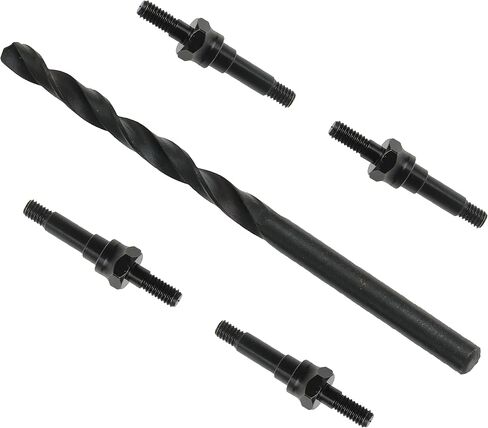 محطة RC RC مأزق الصدمات الفولاذية لأجزاء ترقية Arrma 1/8 Kraton Typhon Talion Notorious Outcast 1/7 Felony Infraction Limitless Mojave 6S BLX 4 قطع باللون الأسود in Kuwait